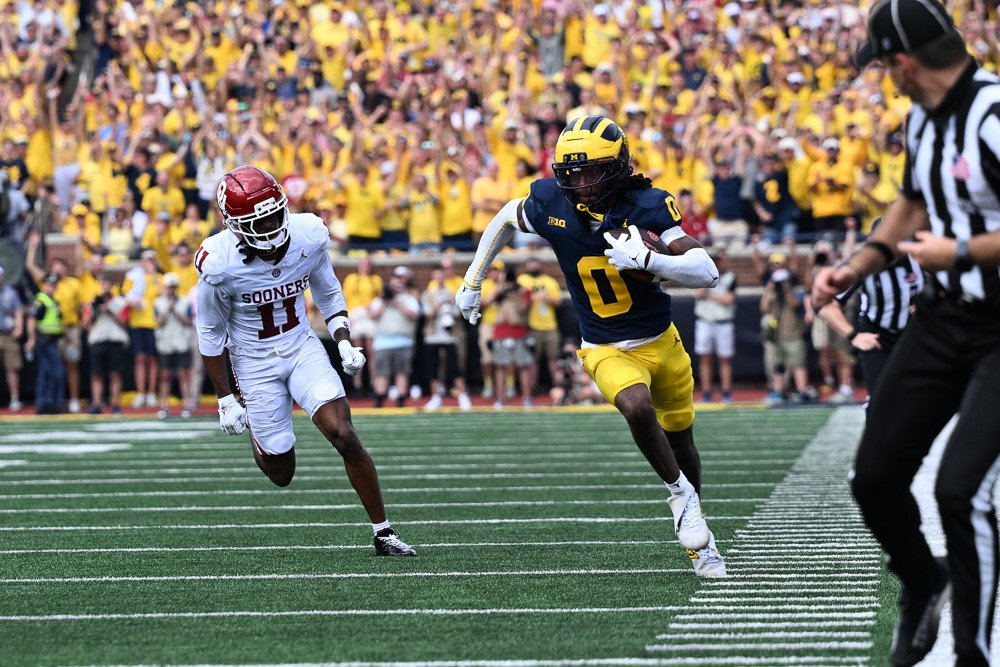 COLLEGE FOOTBALL: SEP 12 Oklahoma at Michigan